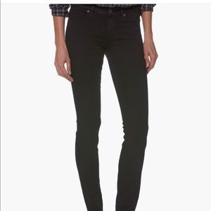 Paige Jeans Verdugo Black Skinny Jeans